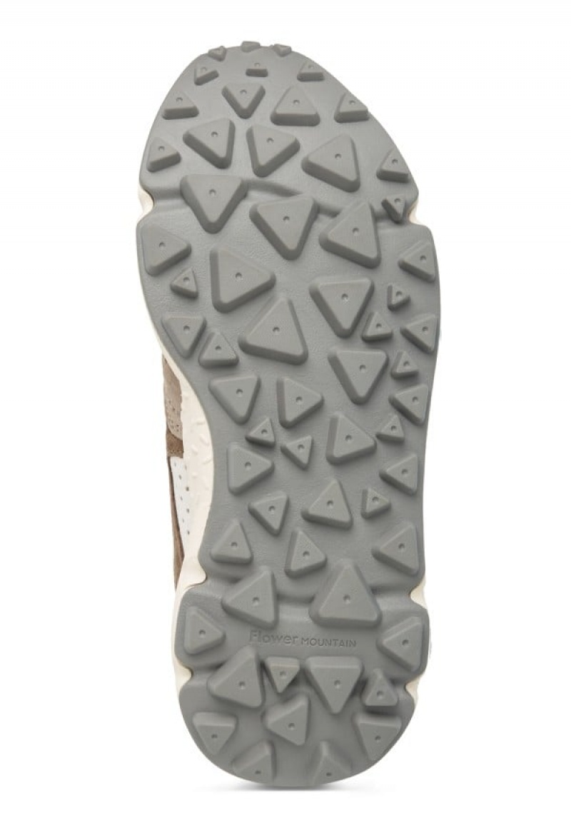 Grey Beige Flower Mountain Yamano 3 Uni Men's Sneakers | ONW6913YT