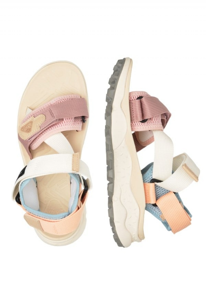 Pink Flower Mountain Nazca 2 Women's Sandals | ZRH752VI